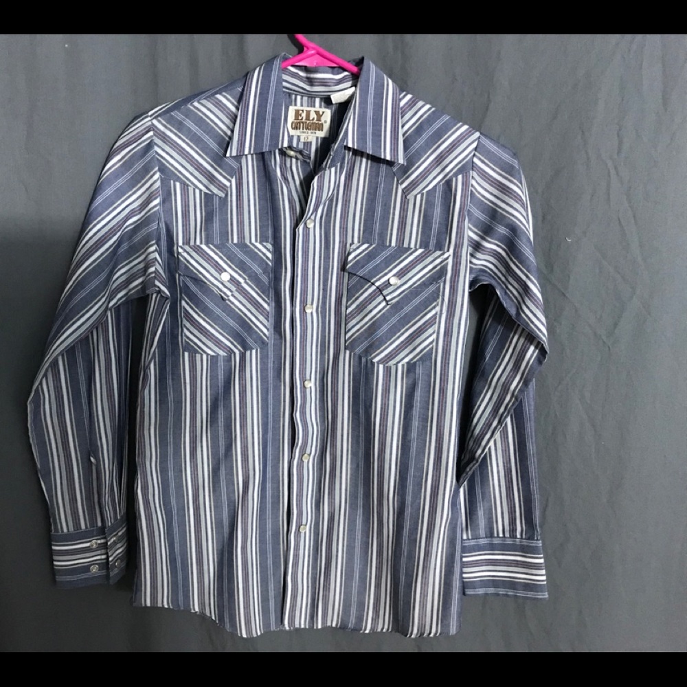 Vintage kids Ely western shirt 12